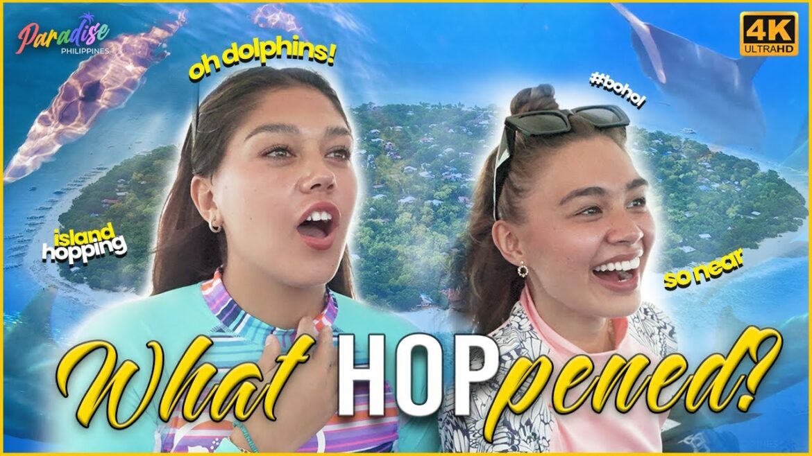 BOHOL🌴 Island Hopping and Dolphin Watching 🏝️🐬 | Paradise Philippines