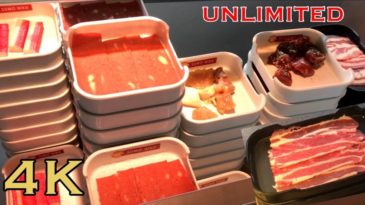 Ultimate Unlimited Japanese Barbecue | None Stop Grilling! Eat All You Can For Only $10 | Food Tour