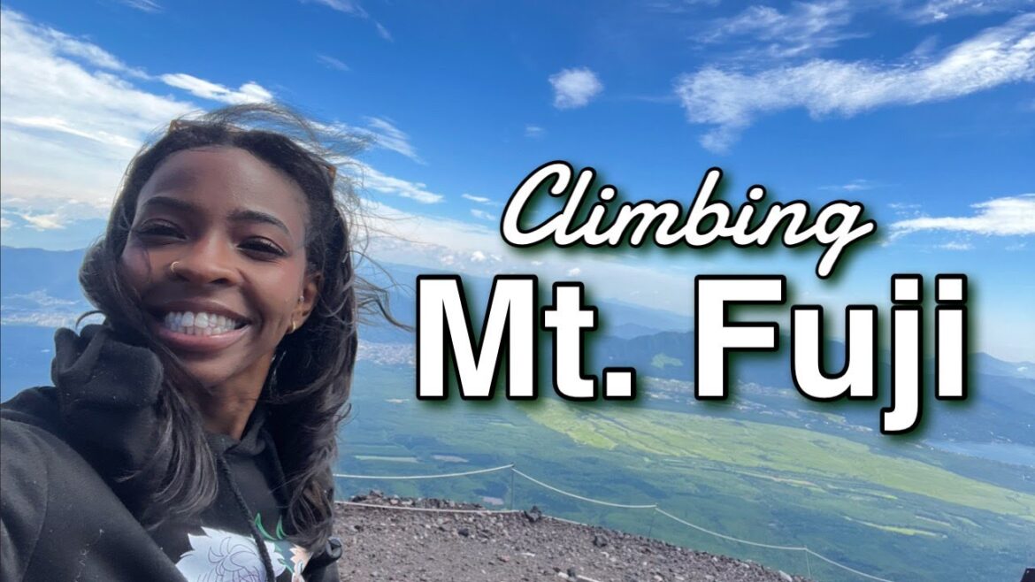 Climbing Mount Fuji