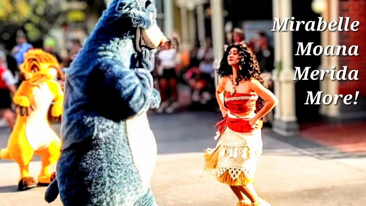 🎈NEW🎈Disney Adventure Friends Cavalcade | Moana, Mirabelle, Raya, Merida… 🎈NEW🎈Disney Adventure Friends Cavalcade | Moana, Mirabelle, Raya, Merida...