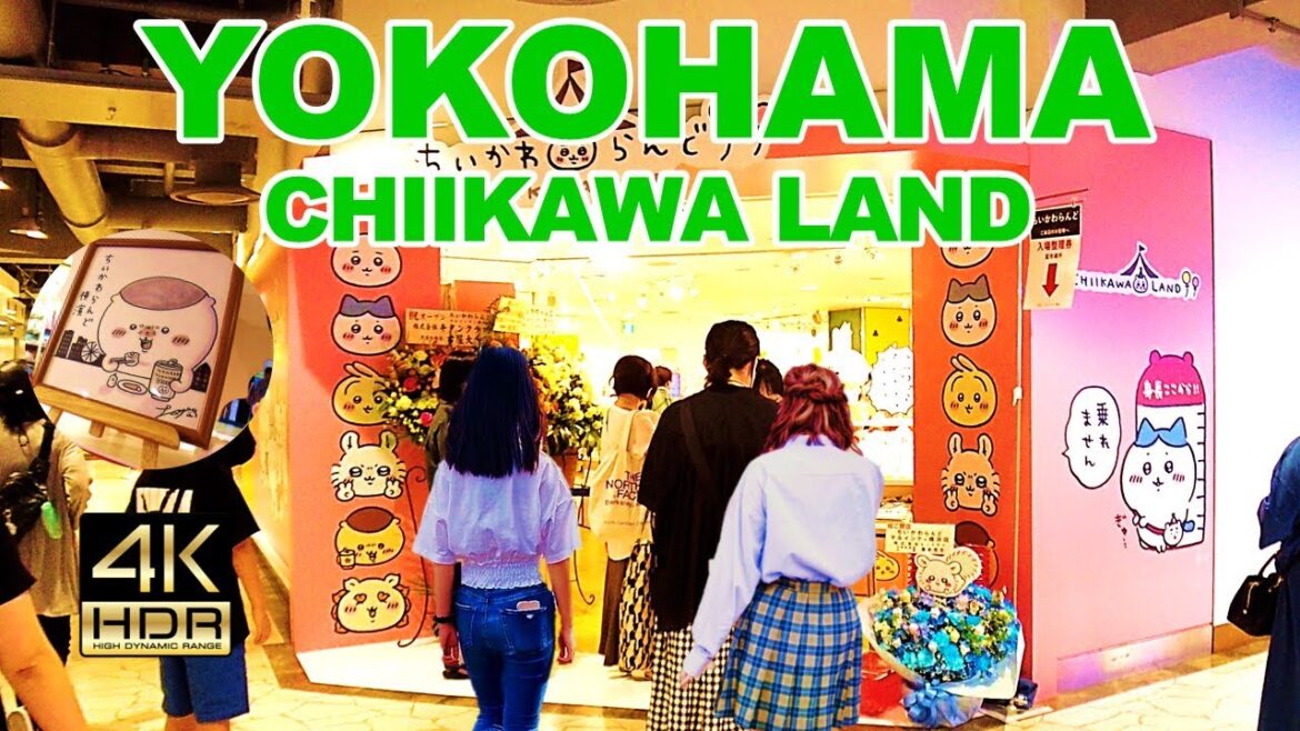 【4K HDR🇯🇵】Chiikawa Land in Marui City Yokohama Grand Opening on July 14, 2023!