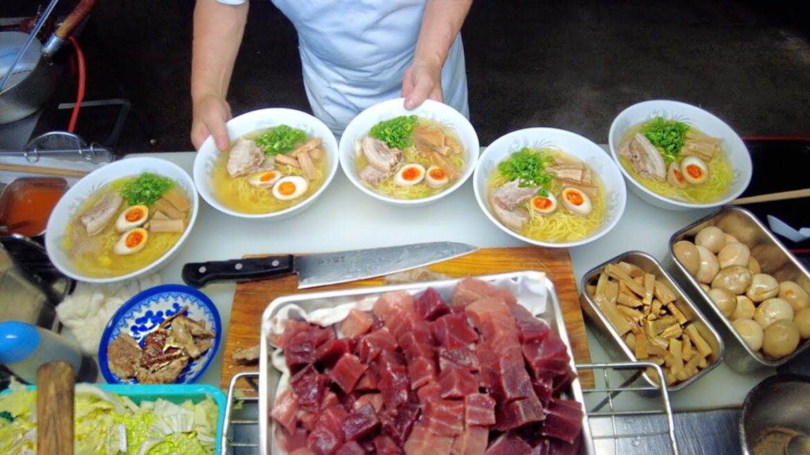 Hidden Michelin RAMEN shop ONLY Japanese Motorcycle Riders know! Hidden Michelin RAMEN shop ONLY Japanese Motorcycle Riders know!