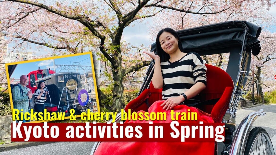 Fun Things to Do in Kyoto - Rickshaw Ride & Sagano Romantic Train! - LIVE JAPAN