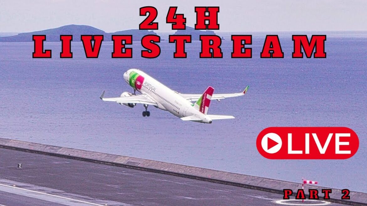 24 HOURS SPECIAL LIVE From Madeira Island Airport Pt2