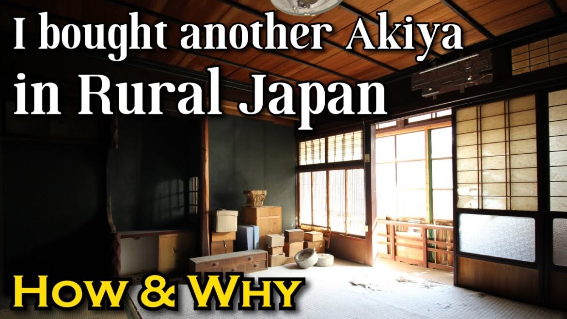 I decided to buy an Akiya house in rural Japan - How Much and Why?  Nanao Machiya Project Ep.1