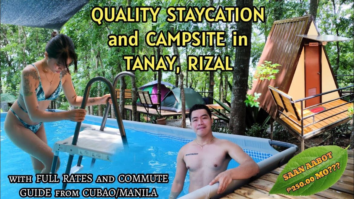 MAHOGANY NATURE CAMP TANAY: Newly Opened Campsite & Staycation along Marilaque Highway, Tanay, Rizal