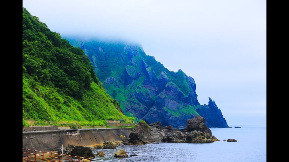 8K HDR 北海道 雷電海岸 Hokkaido, Raiden Coast