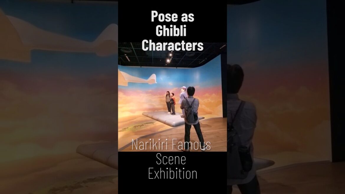 Narikiri Famous Scene Exhibition @ Ghibli Park