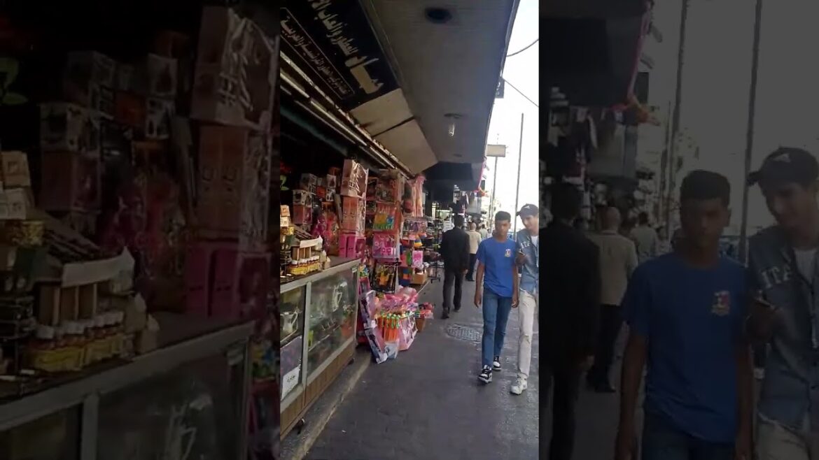 downtown Amman jordan bazar || City Walking Tour #Shorts downtown Amman jordan bazar || City Walking Tour #Shorts