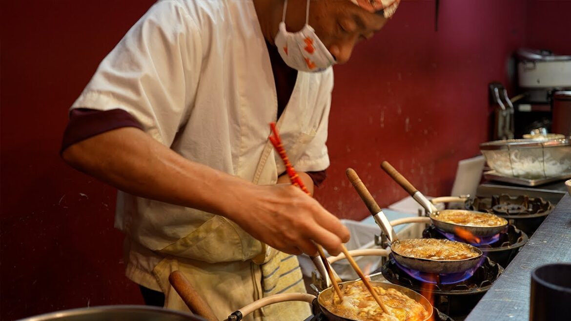 驚異的なスピードでカツ丼を作る職人技【とんかつ一筋60年!大阪・こけし】あたりまえのことを毎日する! 驚異的なスピードでカツ丼を作る職人技【とんかつ一筋60年!大阪・こけし】あたりまえのことを毎日する!
