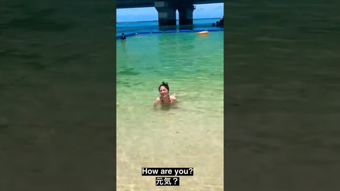 Perfect Beach Day 🏝️#okinawa #japan