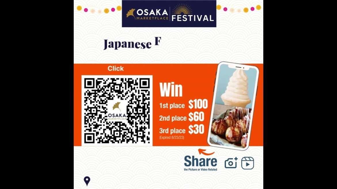 Join the Osaka Festival: Indulge in Japanese Delights & Win Big!