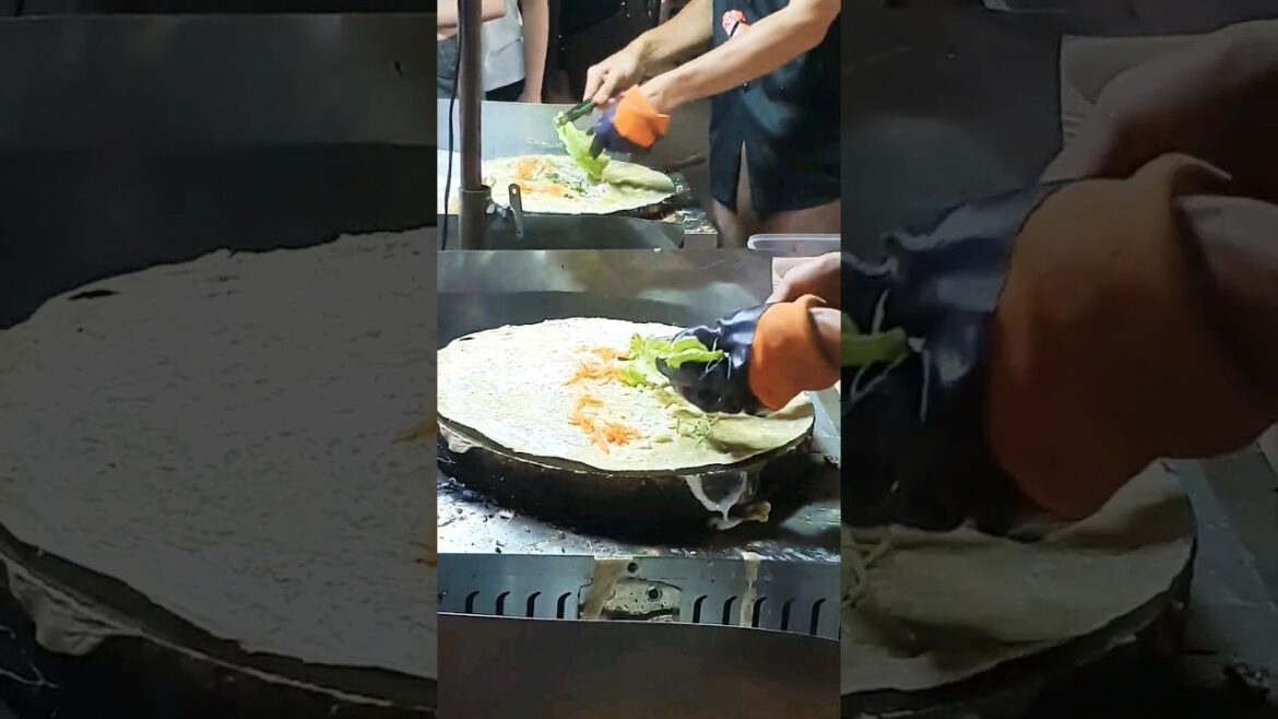 Crepe Pancake #shorts #shortsfeed #youtubeshorts #streetfood #food #malaysia #indonesia #india