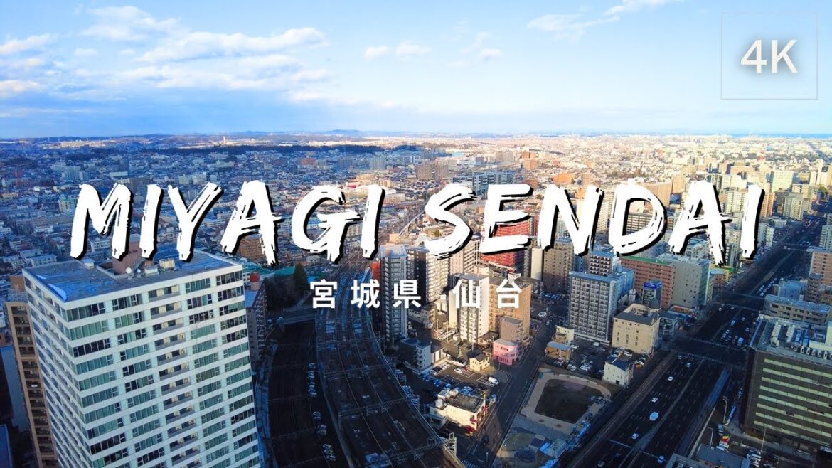 [4K] Sendai, Miyagi Prefecture, Japan | Random Shots | 日本 宮城県 仙台 | Feb 2023