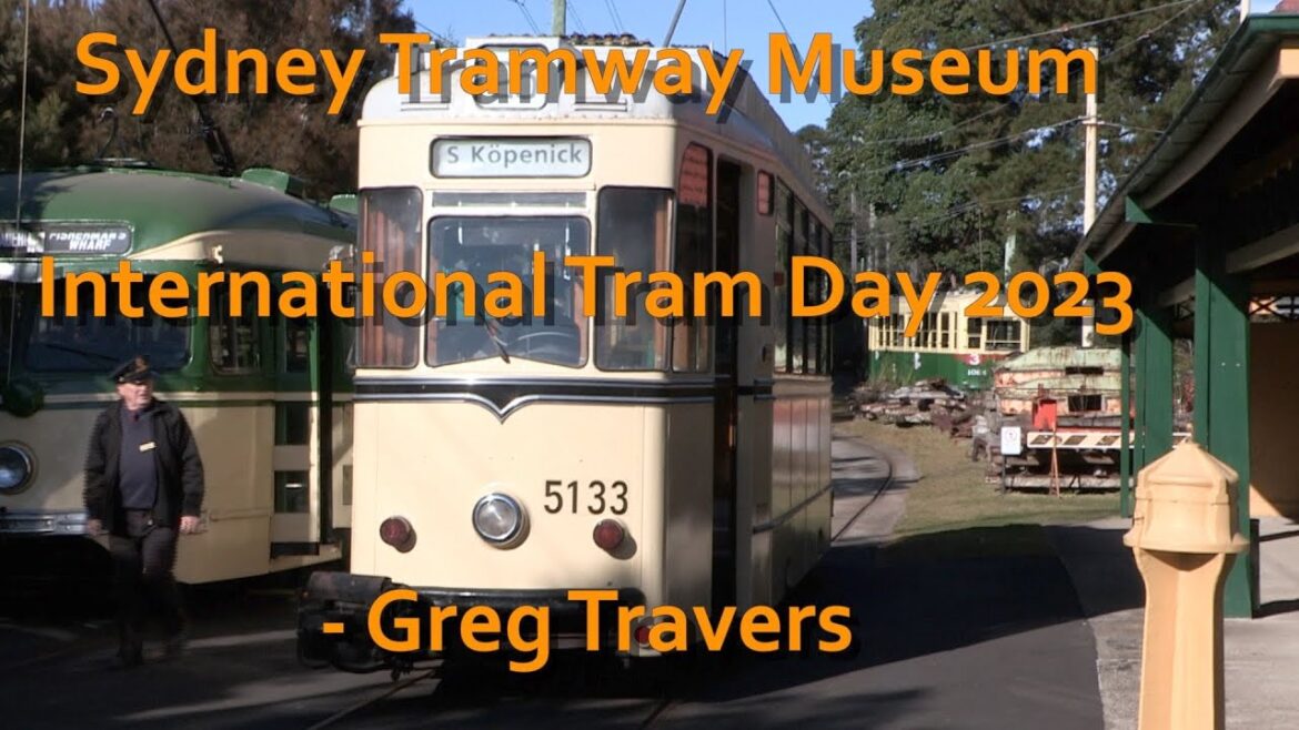 Australia: Sydney Tramway Museum 18 June 2023 International Tram Day 4 continents see and ride