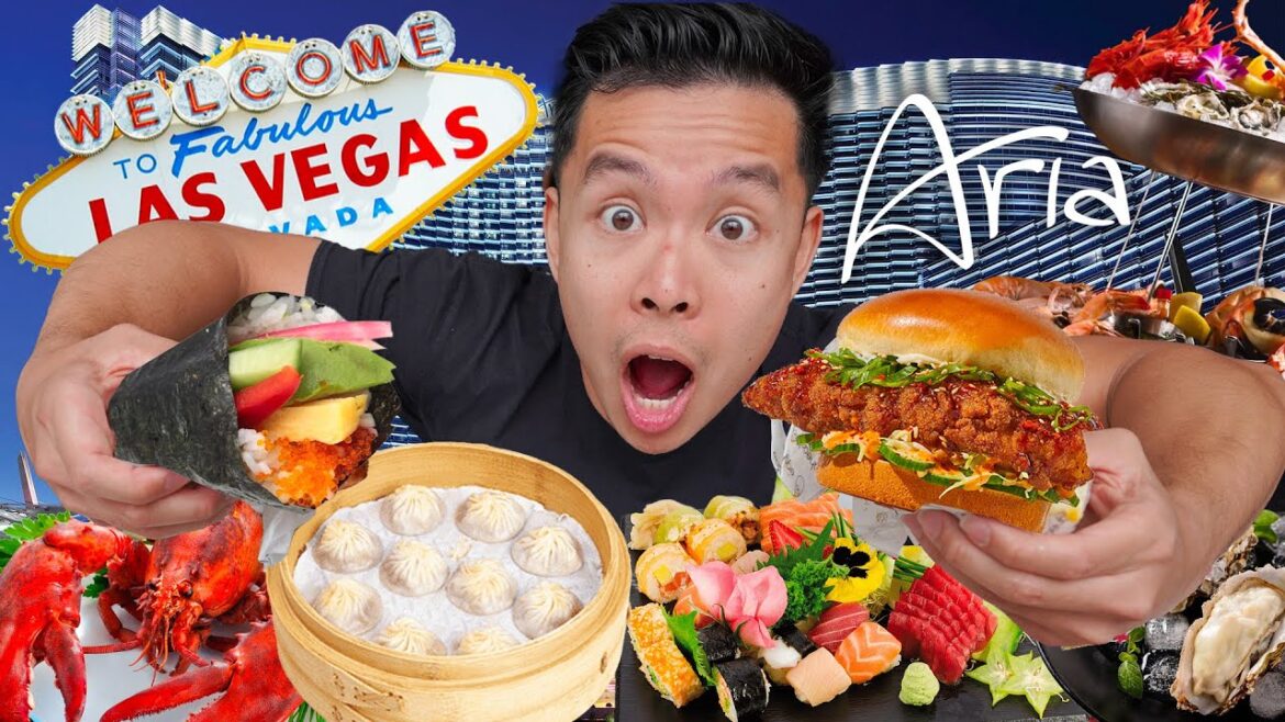 Why ARIA Is The Ultimate FOODIE Resort In Las Vegas (Full Hotel Tour!)