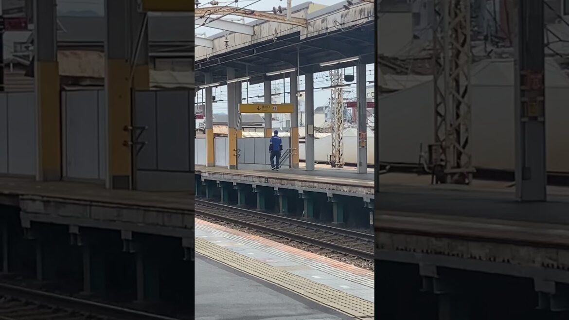 How Japan clean train station! #japan #japantravel  #shorts