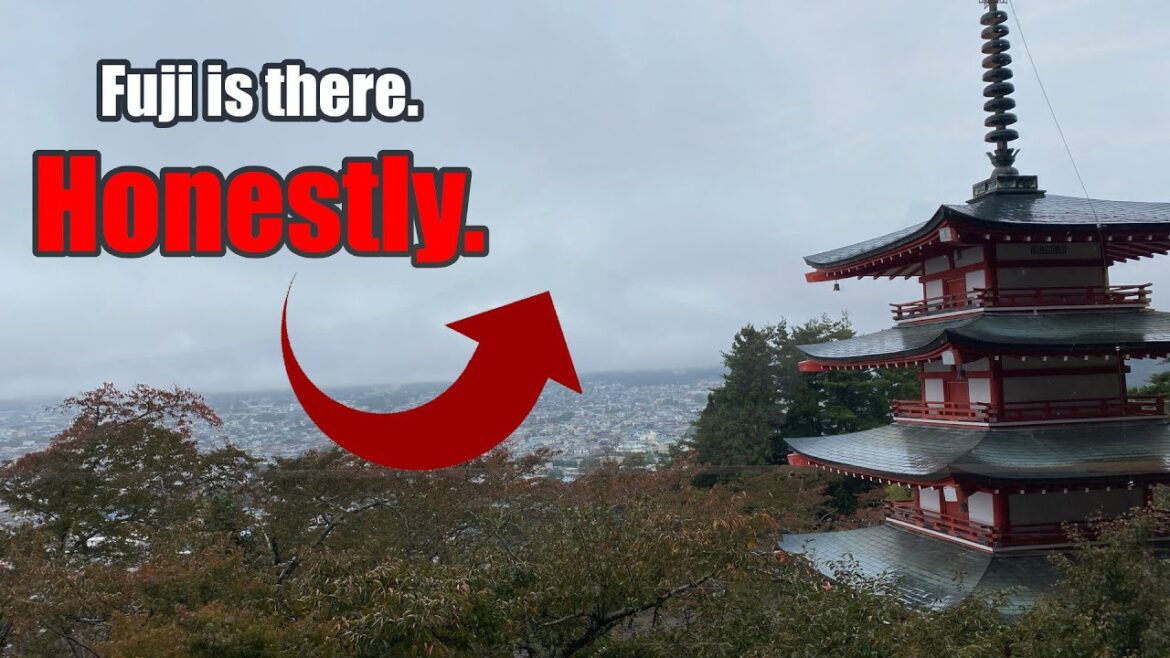 When you book to see Mt.Fuji, don’t let this happen… When you book to see Mt.Fuji, don't let this happen...