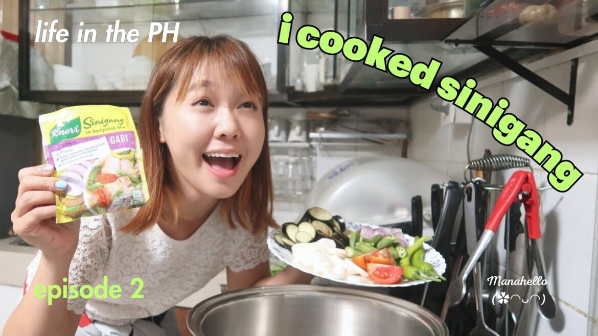 Living Alone in the Philippines |Cooking Sinigang at a Filipino House Living Alone in the Philippines |Cooking Sinigang at a Filipino House