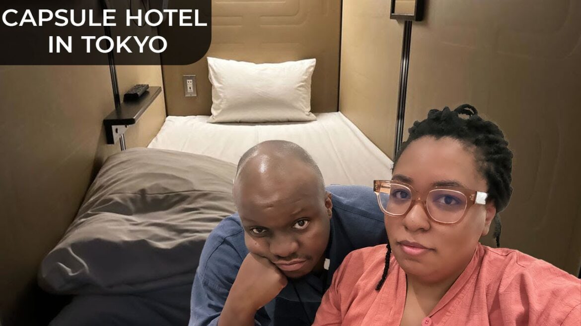 Capsule Hotel in Tokyo! | Japan Travel Vlog
