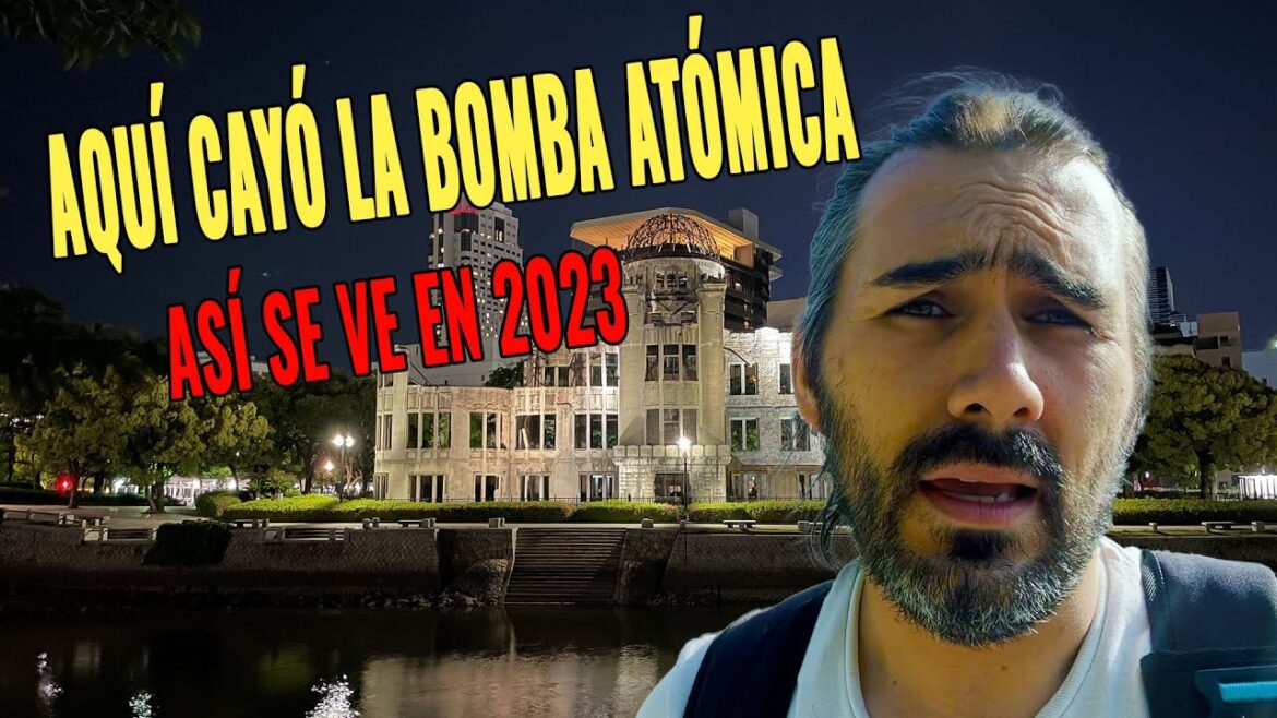 Así es el lugar dónde cayó la BOMBA ATÓMICA