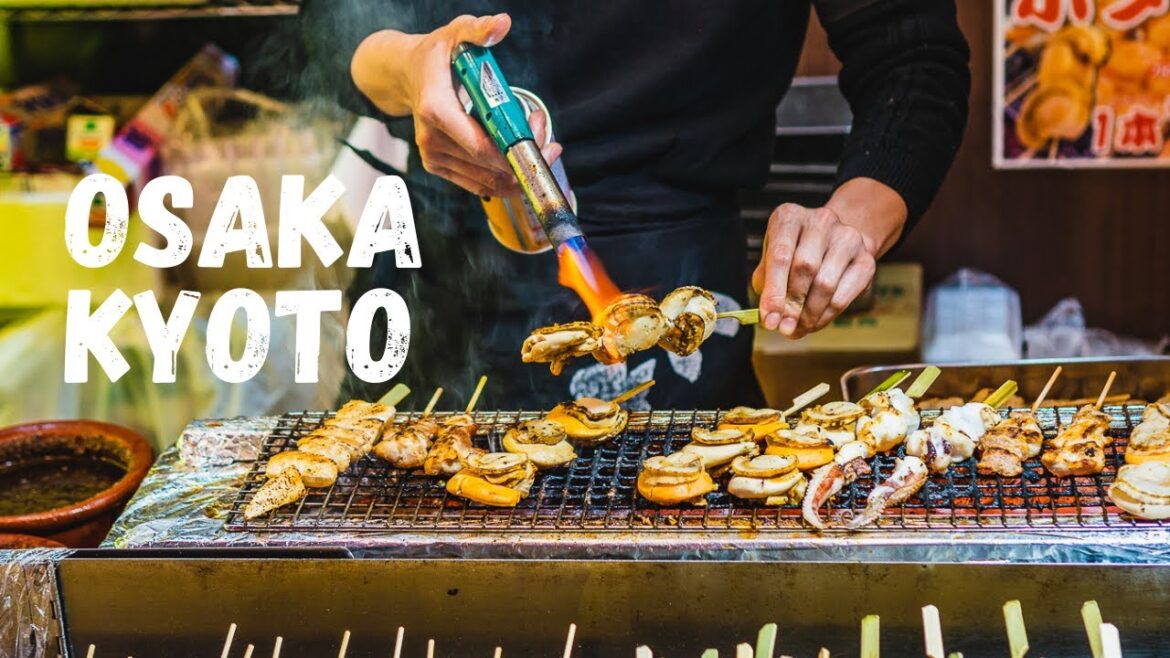 Osaka & Kyoto Cinematic Travel Video | Travelling Foodie in Japan