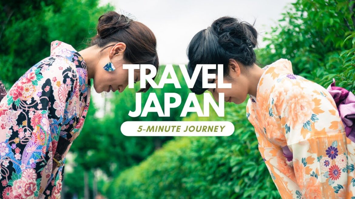 Travel Japan: 5-Minute Journey into Enchanting Landmarks, Food & Culture