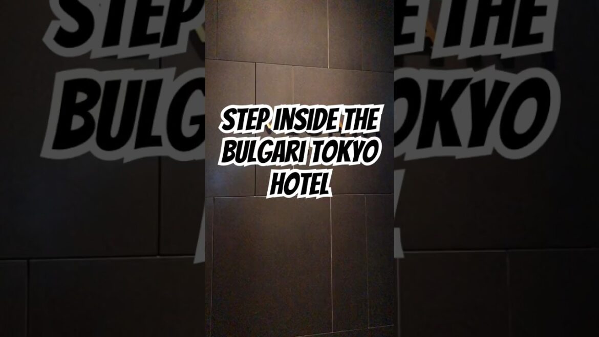Step Inside the LUXURIOUS one of a kind Bulgari Tokyo Hotel! #shorts #luxurylifestyle #walkthrough Step Inside the LUXURIOUS one of a kind Bulgari Tokyo Hotel! #shorts #luxurylifestyle #walkthrough