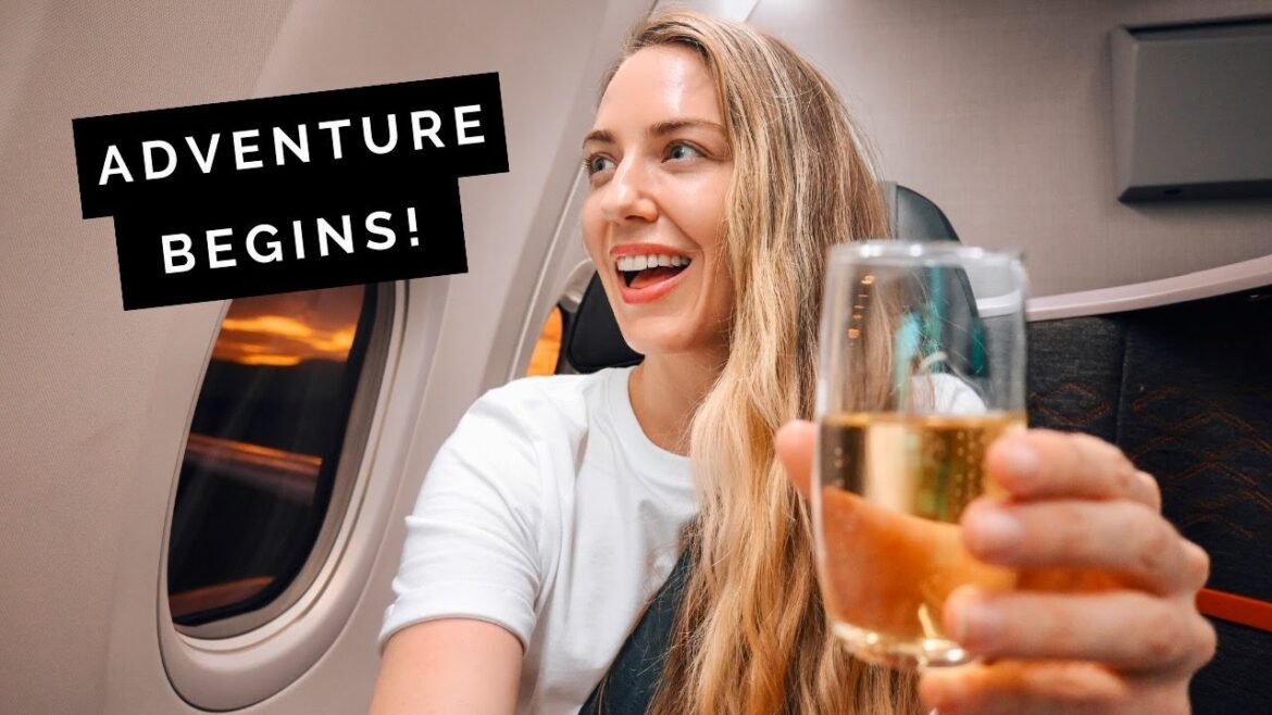 I flew to Singapore & ate my dream meal (Epic start to my BIG adventure)