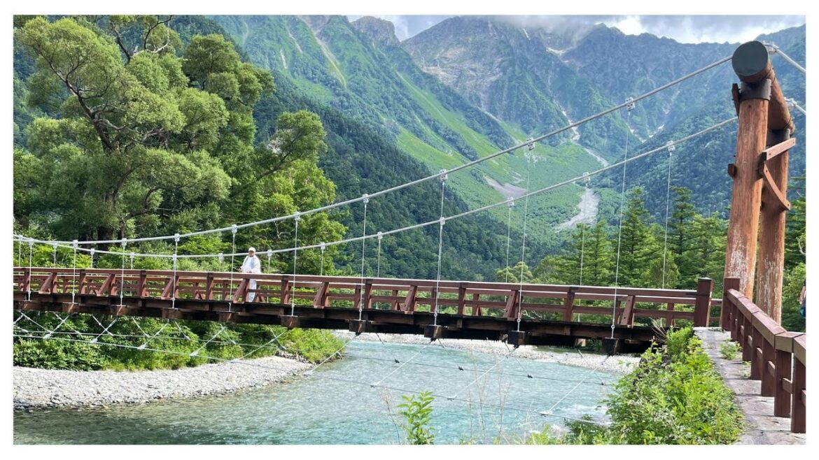 Japan Northern alps hiking Kamikochi 2023 summer/National Park Nagano Japan Northern alps hiking Kamikochi 2023 summer/National Park Nagano