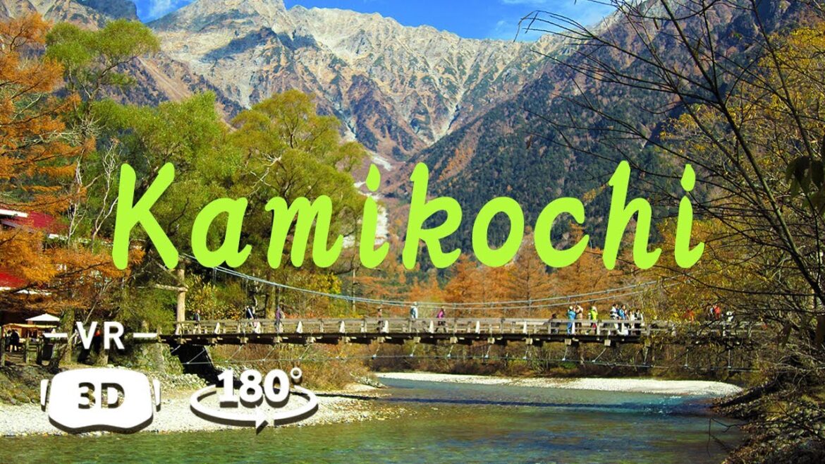 Japan Kamikochi VR 180 3D walk