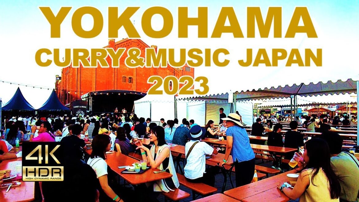 【4K HDR🇯🇵】CURRY&MUSIC JAPAN 2023 / BAY WALK MARKET 2023