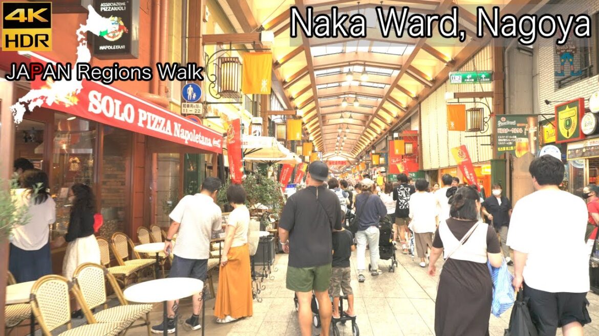 From Osukan Non Sta to Kamimaezu Sta | Naka Ward, Nagoya | 4K HDR | 名古屋市中区