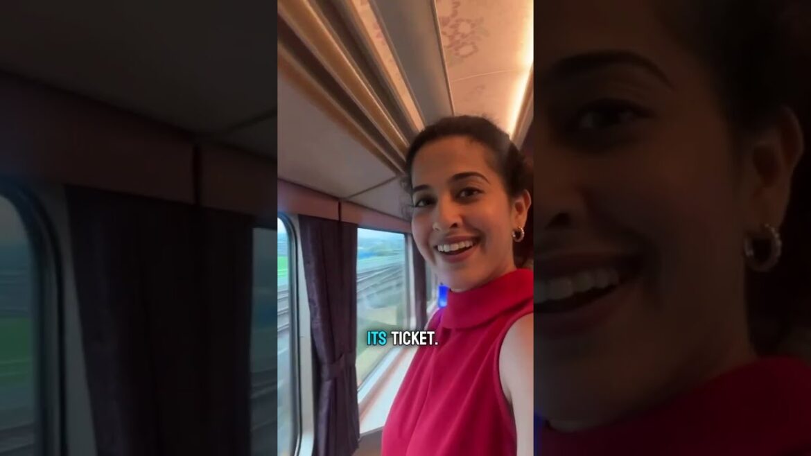 Romantic Train Journey In Japan Under ₹1500 | Curly Tales #shorts Romantic Train Journey In Japan Under ₹1500 | Curly Tales #shorts