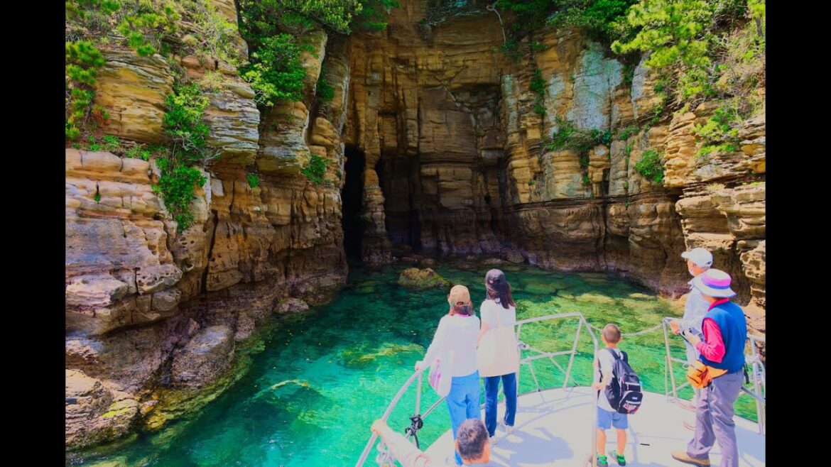 8K HDR 長崎 壱岐 辰ノ島の絶景 Nagasaki, Iki Tatsunoshima,Stunning Nature    Island