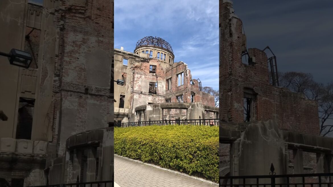 The latest view of Hiroshima Atomic Bombings #hiroshima #atomicbombdome #shorts #oppenheimer The latest view of Hiroshima Atomic Bombings #hiroshima #atomicbombdome #shorts #oppenheimer