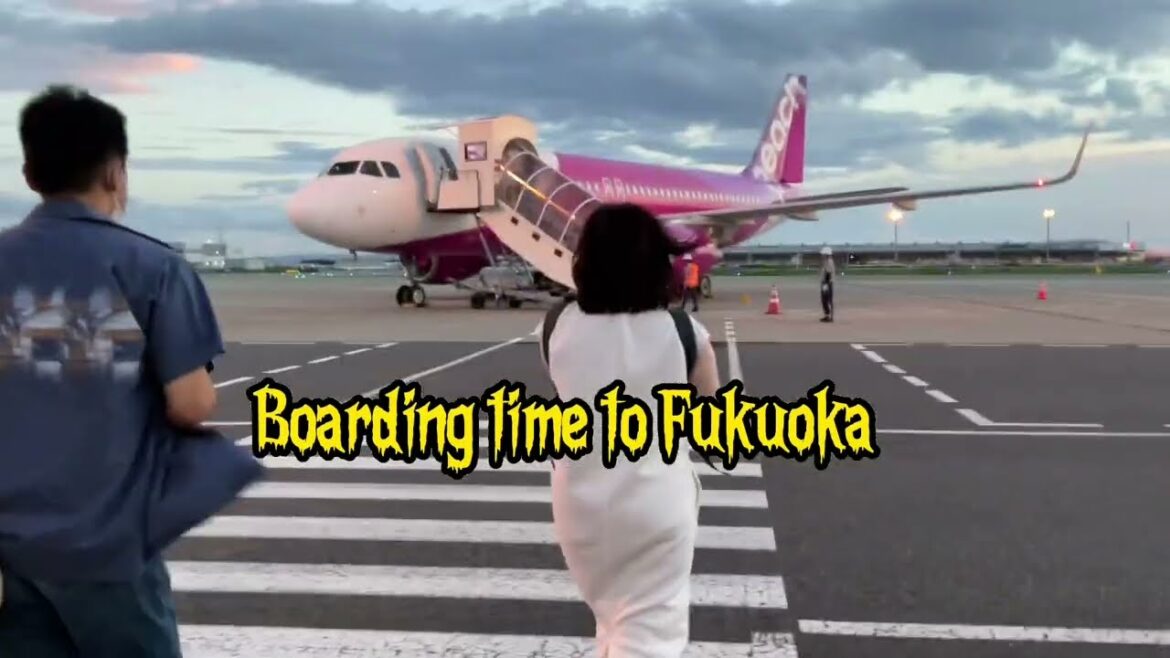 Travel with me from Osaka to Fukuoka. Come to Japan