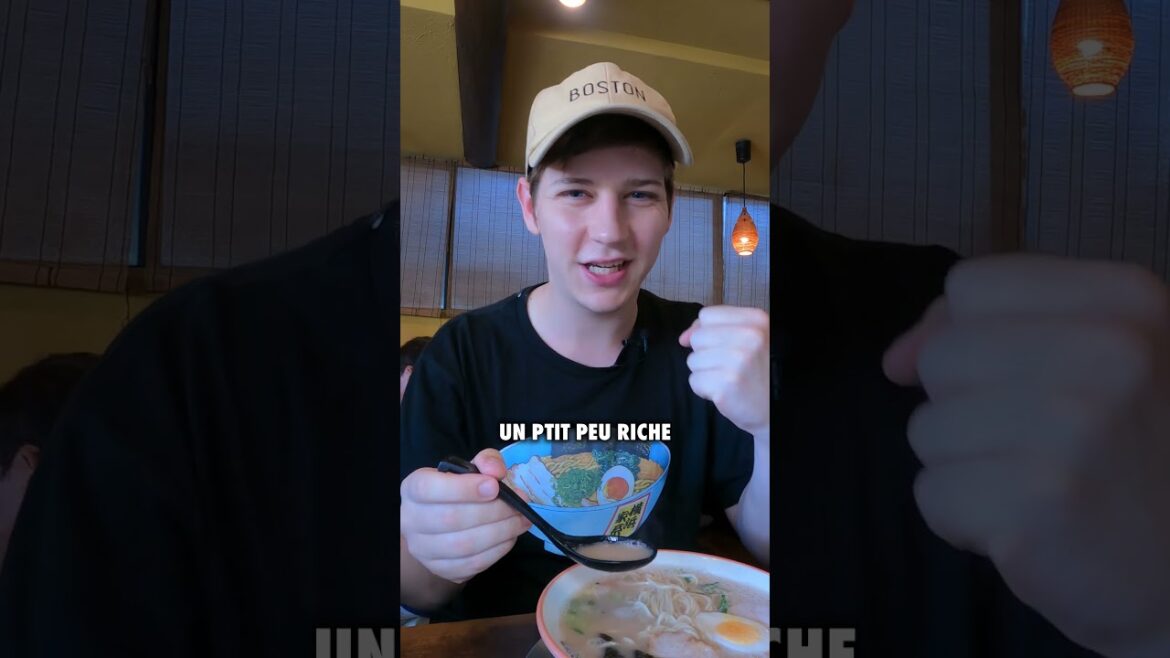 Les RAMENS 🍜 TONKOTSU de KURUME 🇯🇵 #Ramen #japon #voyage