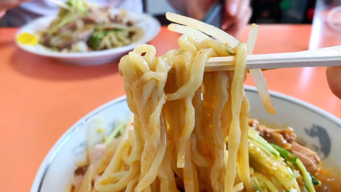 Best Japanese Cold Ramen Noodles | Nogata Tokyo Japan Best Japanese Cold Ramen Noodles | Nogata Tokyo Japan