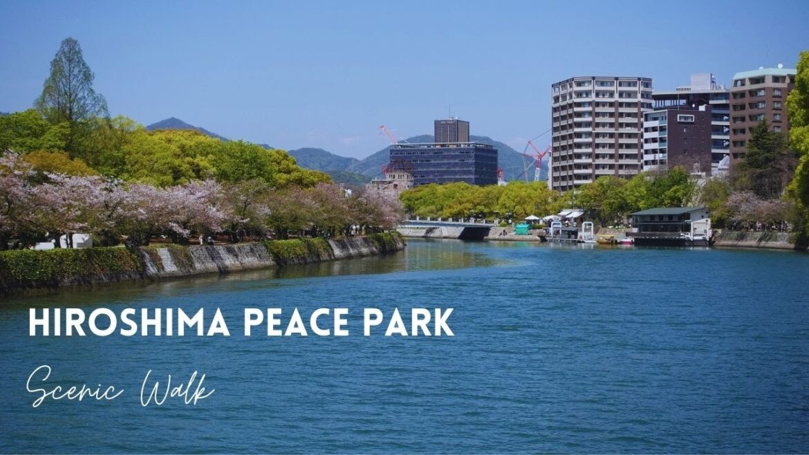 Walking Through Hiroshima Peace Park Walking Through Hiroshima Peace Park