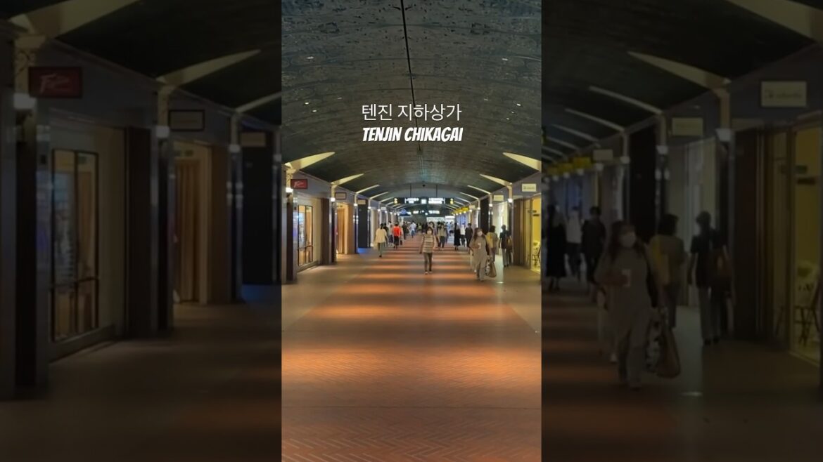 일본여행 후쿠오카 텐진지하상가 Tenjin chikagai #여행 #travel #japan #fukuoka #shorts 일본여행 후쿠오카 텐진지하상가 Tenjin chikagai #여행 #travel #japan #fukuoka #shorts