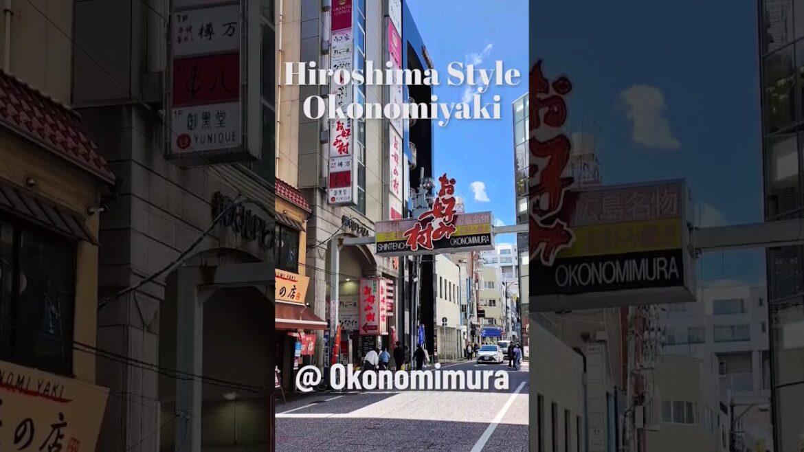 Hiroshima Style Okonomiyaki π₯π¦π¦π₯π³ @ Okonomimura (Okonomiyaki Village) Hiroshima Style Okonomiyaki π₯π¦π¦π₯π³ @ Okonomimura (Okonomiyaki Village)