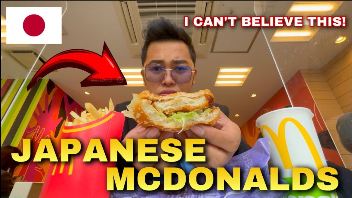 TRYING MCDONALDS IN JAPAN! BAKIT GANITO ANG LASA 😱
