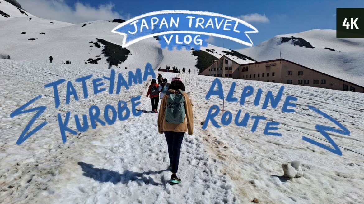 Japan Alps | Spring in Tateyama Kurobe Alpine Route | Snow Wall | Kurobe Dam | Volcanic Crater Lake Japan Alps | Spring in Tateyama Kurobe Alpine Route | Snow Wall | Kurobe Dam | Volcanic Crater Lake