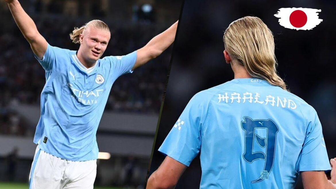 Haaland showing his efficiency in Japan 🎌 #haaland Haaland showing his efficiency in Japan 🎌 #haaland