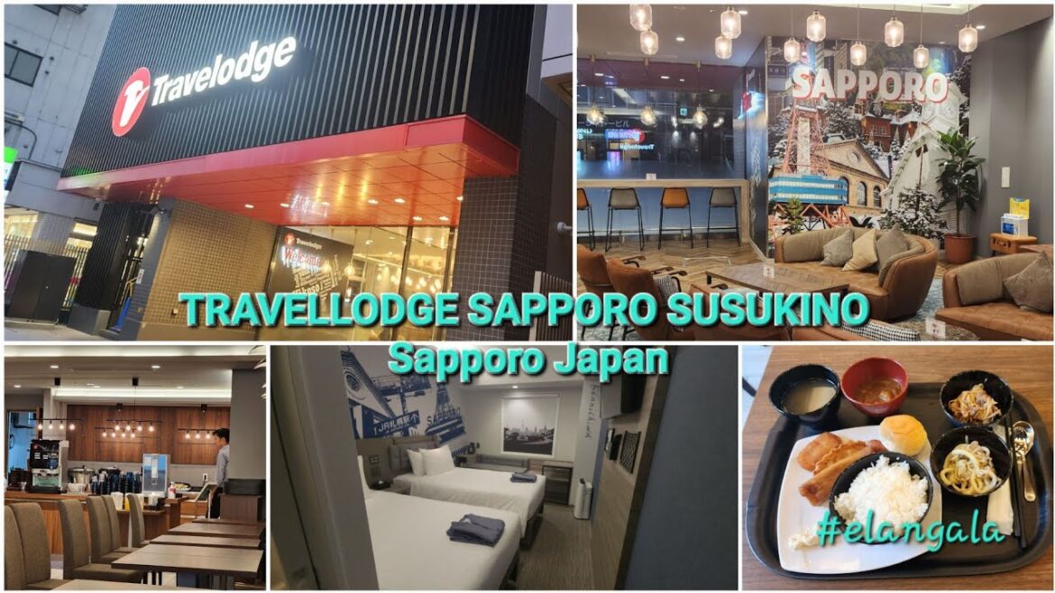 Japan Solo Travel: Stay at TRAVELODGE  SAPPORO SUSUKINO #travel #japan #wheretostayinsapporo