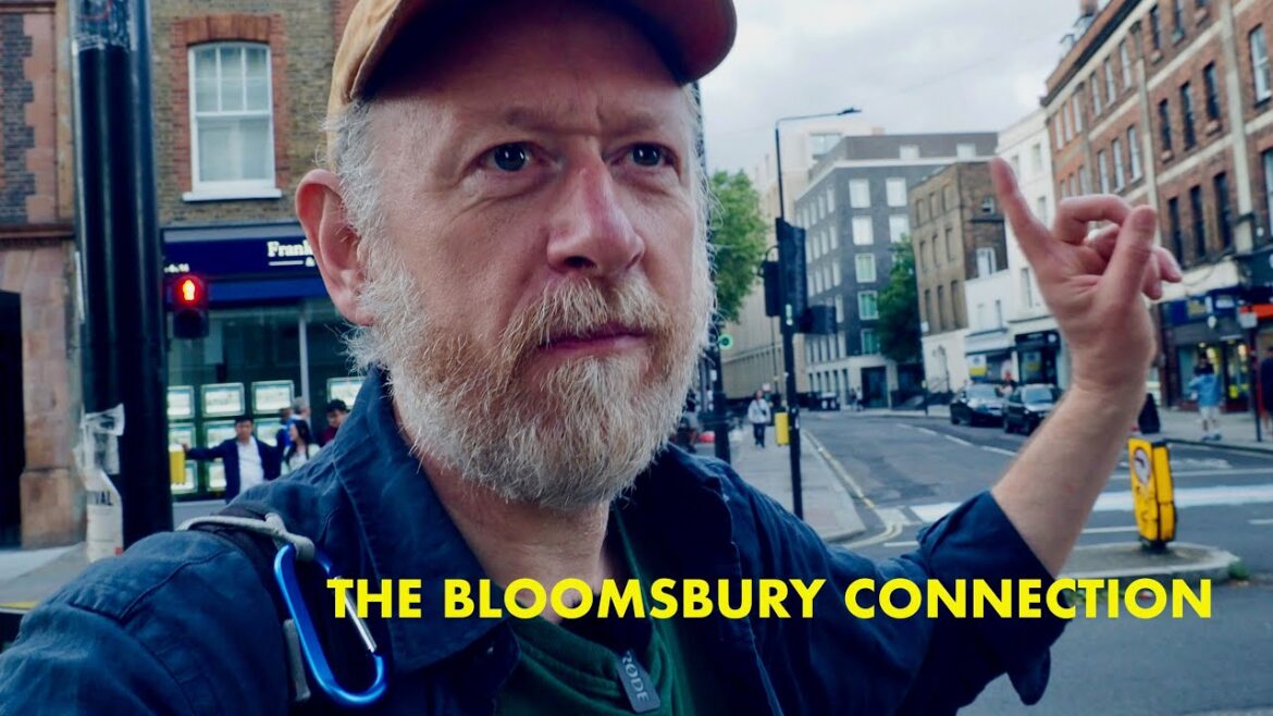 The Hidden Bloomsbury Connection - a London walking tour (4K)