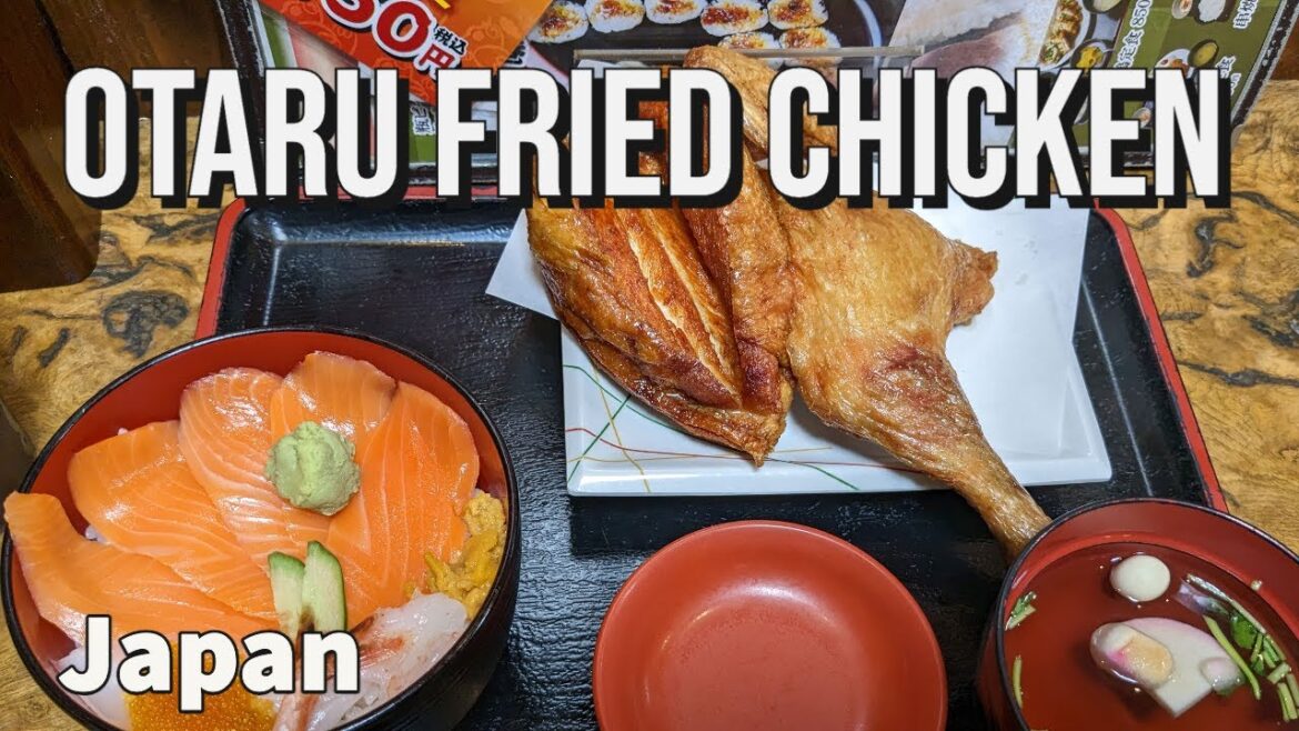 Amazing Fried Chicken and Chirashi in Otaru [4K]
