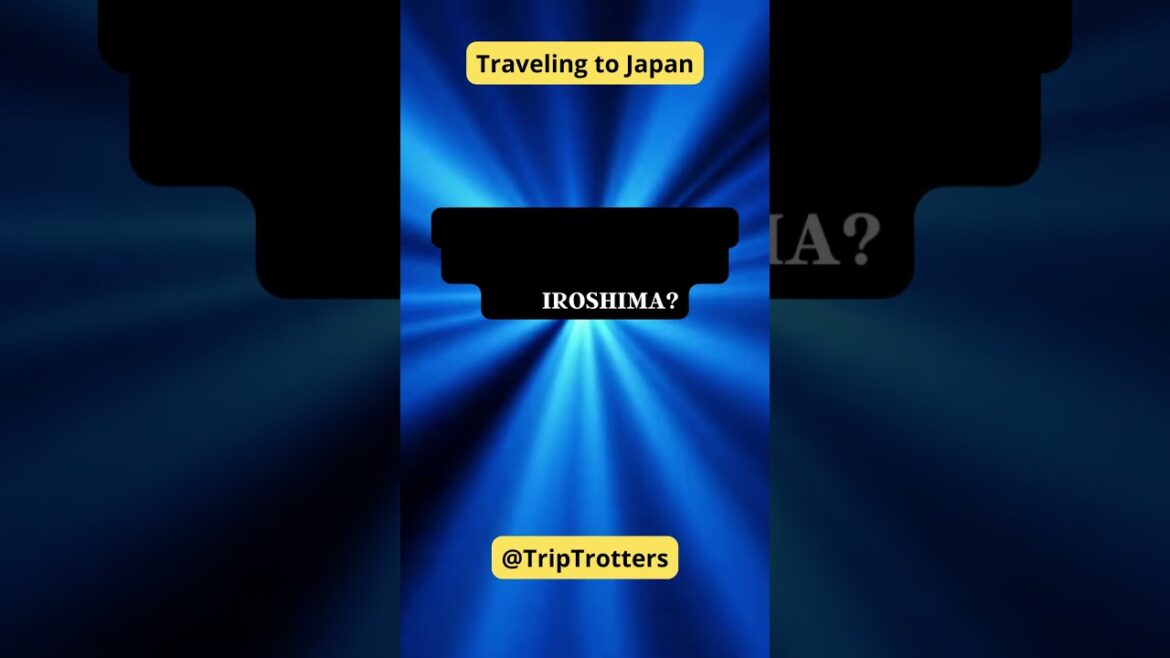 What is the famous floating torii gate in Hiroshima