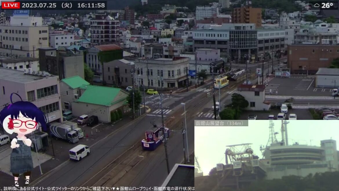 北海道 函館 花電車(Zoom版) 2023.7.25 北海道 函館 花電車(Zoom版) 2023.7.25
